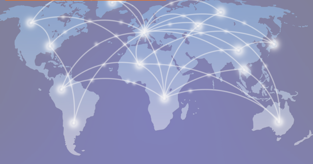 Infographic about 2021: international clients, multilingual projects, translations, interpretations special sectors